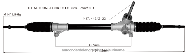HN4NJ2836 - auto onderdelen winkel stuurbekrachtigingshuis 23641782 WULING