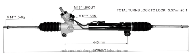 HN4NJ2706 - auto onderdelen winkel stuurbekrachtigingshuis 96626519 96626518 04817547 96626520 CHEVROLET