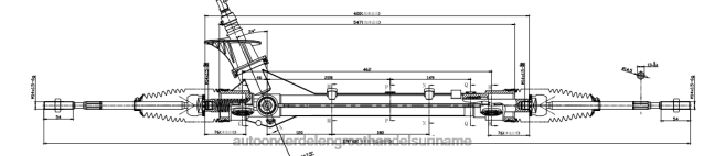 HN4NJ2708 - auto onderdelen groothandel stuurbekrachtigingshuis 908750396 CHEVROLET