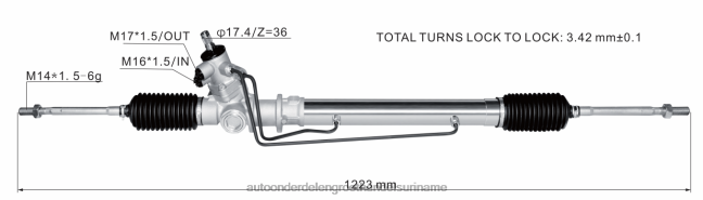 HN4NJ2811 - auto onderdelen zaken in Suriname stuurbekrachtigingshuis 44504-87601-000 DAIHATSU