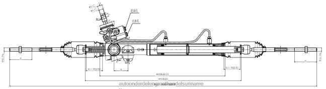 HN4NJ2786 - auto onderdelen winkel stuurbekrachtigingshuis 516127ab DODGE/CHRYSLER