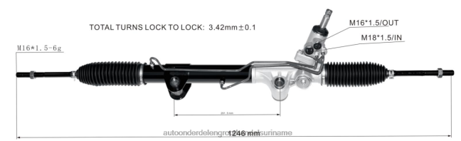 HN4NJ2792 - voertuig motor onderdelen stuurbekrachtigingshuis 52109984ah 97390 1020219 52109970aa 22-389 DODGE/CHRYSLER