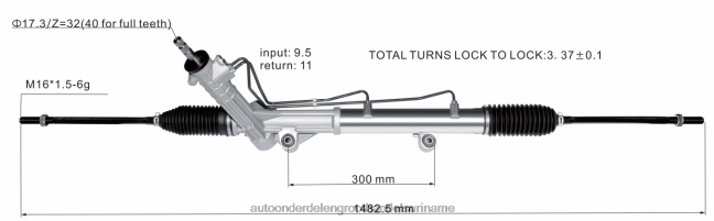 HN4NJ2669 - auto onderdelen Suriname stuurbekrachtiging 97vb3n503ba 97vb3n503aa FORD