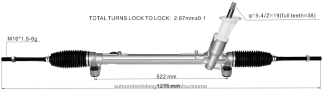 HN4NJ2674 - auto onderdelen leveranciers stuurbekrachtiging lx6c3a500a1a lx6z-3504-ba FORD