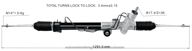HN4NJ2606 - auto onderdelen winkel stuurbekrachtigingsrek 8-97943520-1 ISUZU