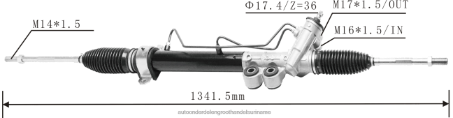 HN4NJ2609 - auto onderdelen Suriname stuurbekrachtigingsrek 8-98231299-0 ISUZU