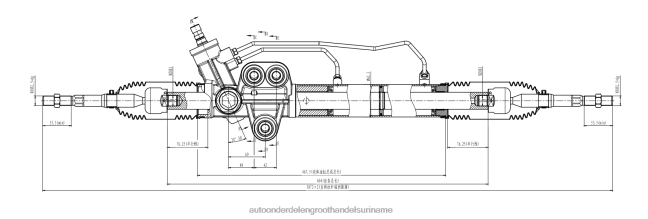 HN4NJ2613 - voertuig onderdelen kopen stuurbekrachtigingsrek 8-97239781-2 ISUZU