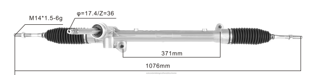 HN4NJ2637 - auto reserveonderdeel stuurbekrachtigingsrek da6a-32-110a MAZDA