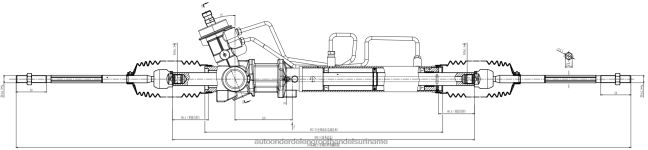 HN4NJ2644 - auto onderdelen leveranciers stuurbekrachtigingshuis ga2a-32-110n MAZDA