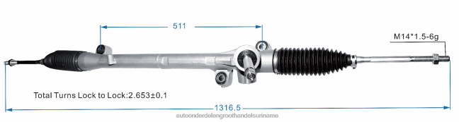 HN4NJ2648 - auto onderdelen groothandel stuurbekrachtigingsrek k011-32-110m MAZDA