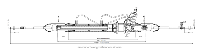 HN4NJ2564 - auto onderdelen leveranciers stuurbekrachtigingshuis 490010w015 490010w010 NISSAN