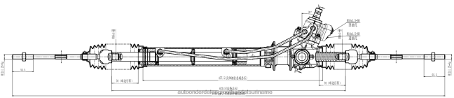 HN4NJ2586 - auto onderdelen winkel stuurbekrachtigingshuis 49001-99l005 NISSAN