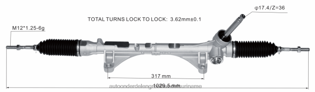 HN4NJ2599 - auto onderdelen Suriname stuurbekrachtigingshuis 48001-3lt0a 48001-jx00a 48001-jx00b 48001-jx00c NISSAN