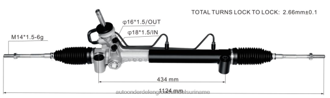 HN4NJ2779 - auto onderdelen Suriname stuurbekrachtigingshuis 5900252 93303426 OPEL