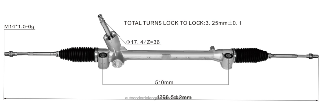 HN4NJ2617 - auto reserveonderdeel stuurbekrachtigingsrek jq201-005901 SUZUKI