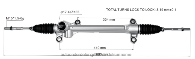 HN4NJ2440 - auto onderdelen bestellen stuurbekrachtigingshuis 45510-02730 45510-02630 TOYOTA
