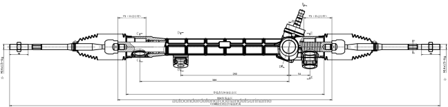 HN4NJ2479 - auto onderdelen Suriname stuurbekrachtigingshuis 45510-12290 TOYOTA