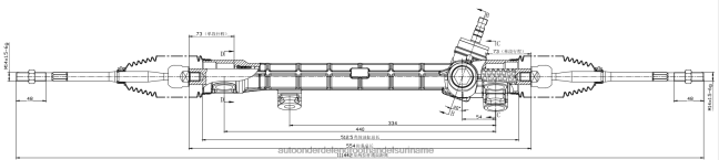 HN4NJ2480 - auto onderdelen bestellen stuurbekrachtigingshuis 45510-68010 TOYOTA