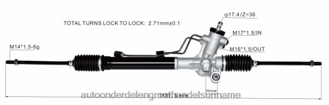HN4NJ2492 - voertuig motor onderdelen stuurbekrachtigingshuis 44250-42032 TOYOTA