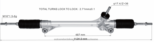 HN4NJ2515 - groothandel auto onderdelen stuurbekrachtigingshuis 45510-48020 TOYOTA