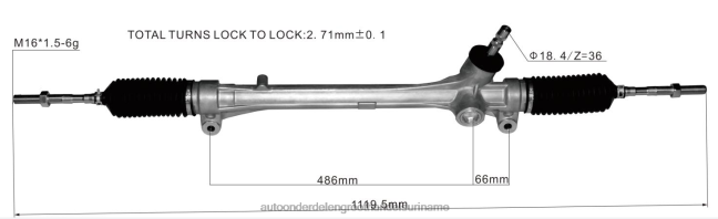 HN4NJ2520 - auto onderdelen bestellen stuurbekrachtigingshuis 45510-48070 TOYOTA
