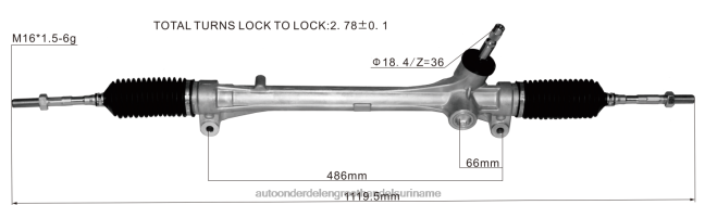HN4NJ2521 - auto onderdelen zaken in Suriname stuurbekrachtigingshuis 45510-48030 TOYOTA