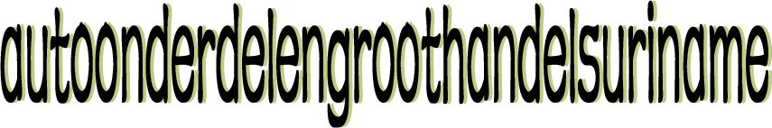 Autoonderdelengroothandelsuriname